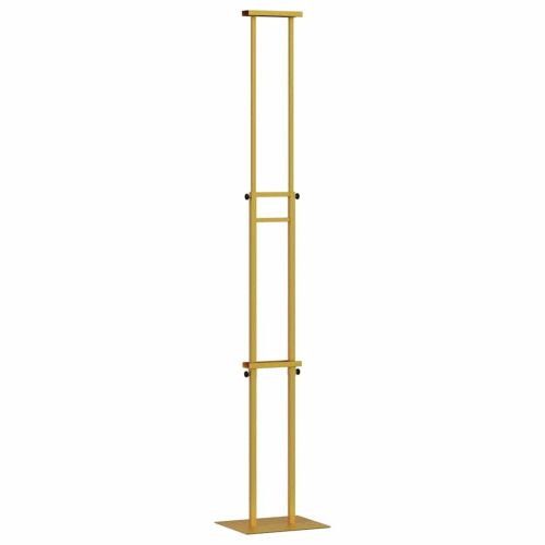 Стендове за търговски прояви Златист 30 x 23,5 x 210 см Стомана