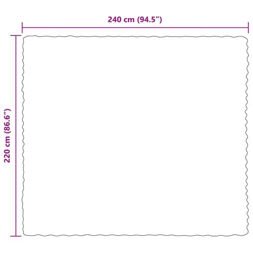 Анти-слип изкуствено одеяло от заешка козина Olite 4 pcs Сиво