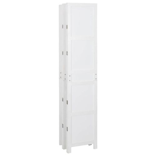 Ромdivider панел Бяло 176,5 x 165 см МДФ