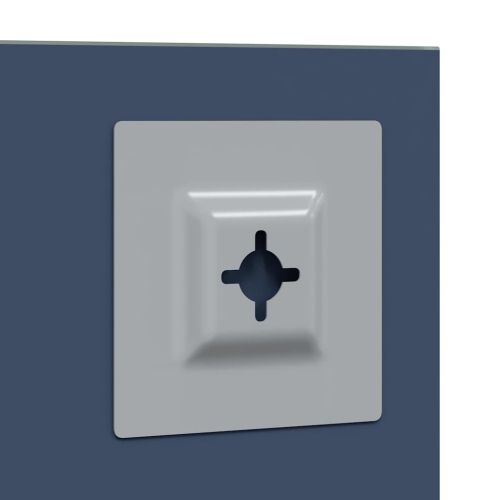 Стенни огледала Квадратна 60 x 60 cm закалено стъкло