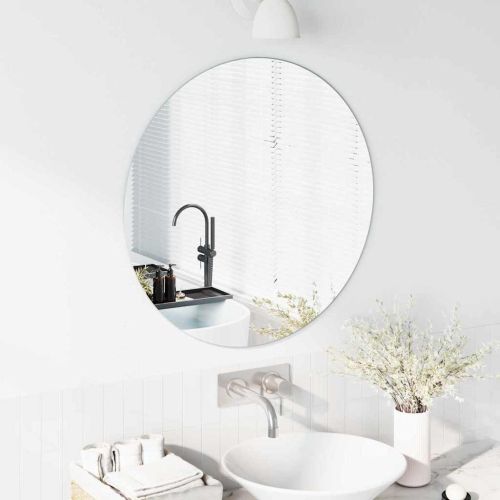 Стенни огледала Кръгла Ø 70 cm закалено стъкло