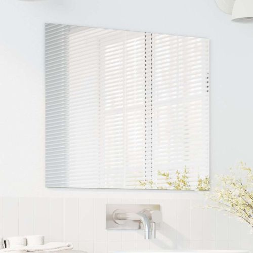 Стенни огледала Правоъгълна 50 x 60 cm закалено стъкло