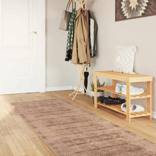 Каса за килим MARSA Бял 100 x 350 см Полиестер и PVC