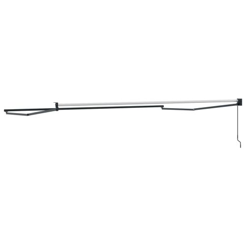 Ръчна разтегателна рамка за сенник Антрацит 4 x 2 m Алуминий