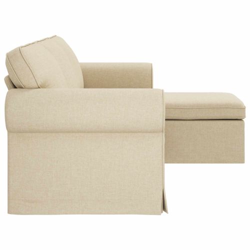 Диван Крем 215 x 138 x 80 см текстил