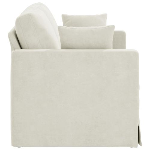 Диван Крем 138 x 78 x 80 см Кадифе