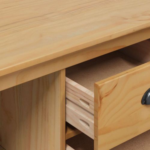 Служебен шкаф с чекмедже HILL Меден кафяв 154 x 40 x 80 см