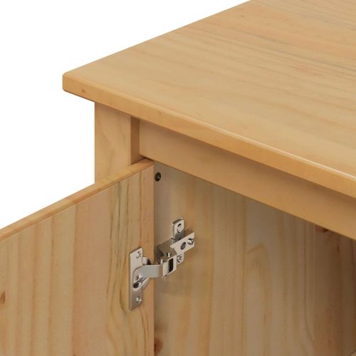 Служебен шкаф с чекмедже HILL Меден кафяв 154 x 40 x 80 см