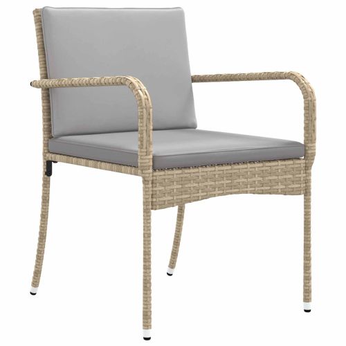 Градински комплект с възглавница стомана