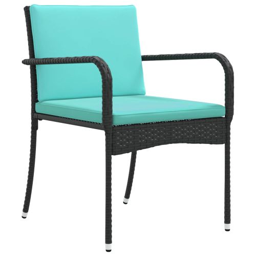 Градински комплект с възглавница стомана