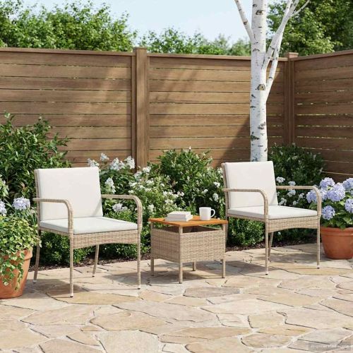 Градински комплект с възглавница стомана