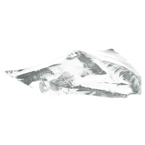 Градински камъни Бяло 12 cm Стъкло