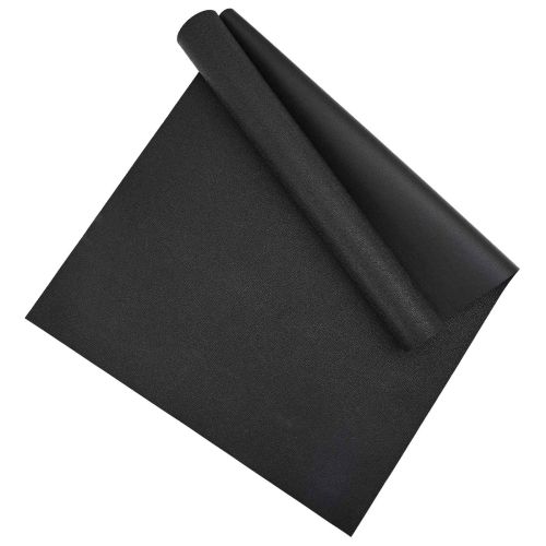 Мат за спортна защита Черен 180 x 75 x 0,6 см Високоплътен PVC