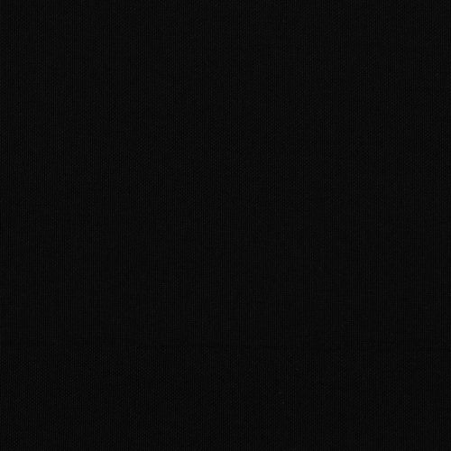 Диван с подлакътник за градина с ъглов диван 2 Брой Черно