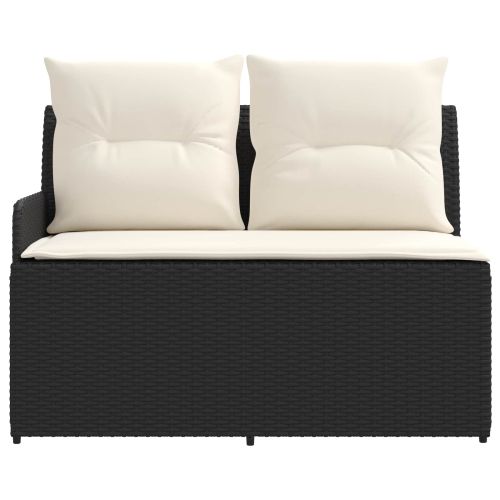 Диван с подлакътник за градина с ъглов диван 2 Брой ПЕ ратан