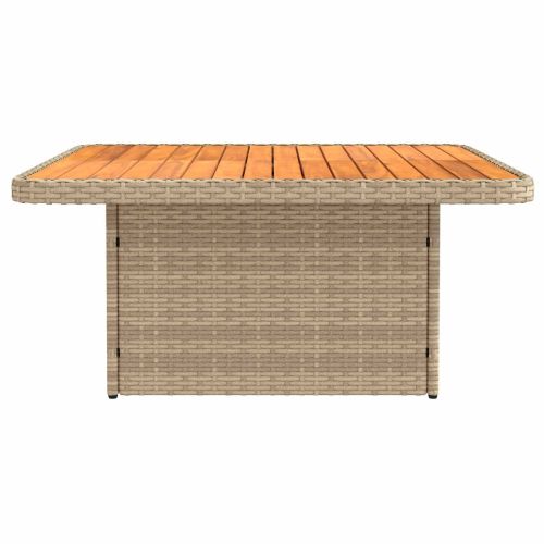 Диван с подлакътници за градина с подвижна маса 2 Брой ПЕ ратан