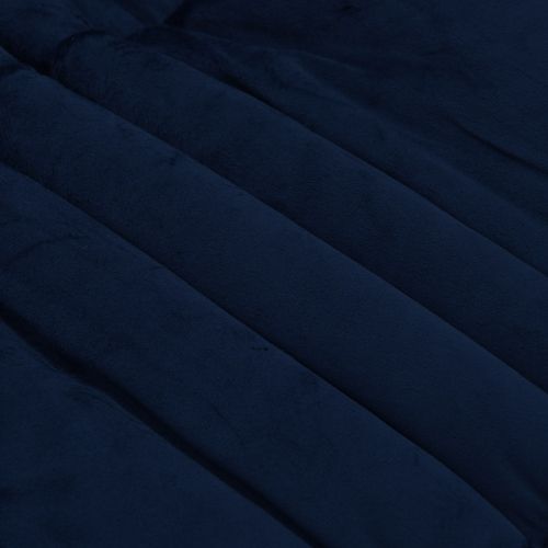 Пълно годишно юрганче Тъмен син 155 x 220 cm Микрофибър