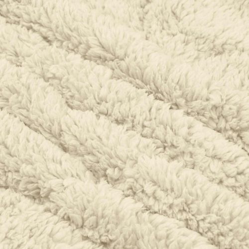 Летен юрган Крем 200 x 200 cm Микрофибър и тедди флийс