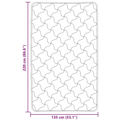 Пълно годишно юрганче Патичено Светлосиво 135 x 200 cm