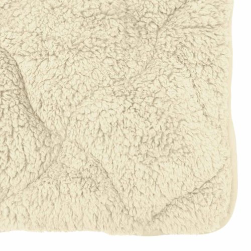 Пълно годишно юрганче Патичено Крем 200 x 220 cm