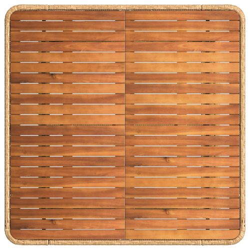 Комплект за хранене в градината 3 pcs Натурален и бял