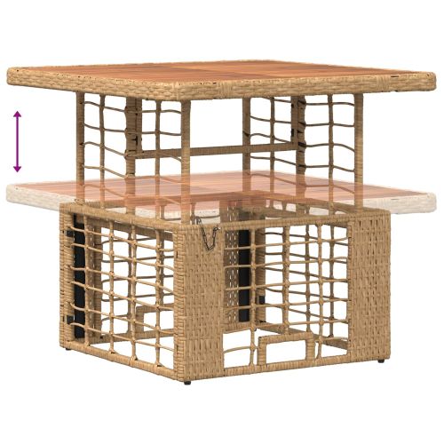 Комплект за хранене в градината 3 pcs Натурален и бял