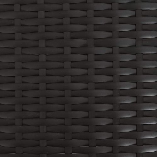 Комплект за хранене в градината с възглавница 3 pcs Черен и Сив