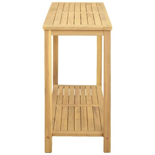 Градинска конзолна маса Светъл акация 110 x 40 x 75 cm