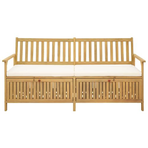 Пейка с място за съхранение с възглавница 170 x 63 x 84 cm