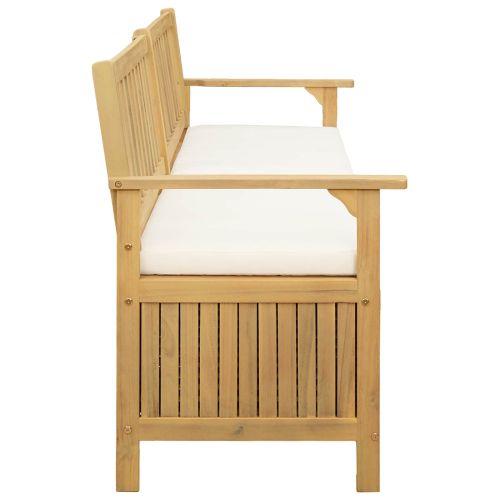 Пейка с място за съхранение с възглавница 170 x 63 x 84 cm