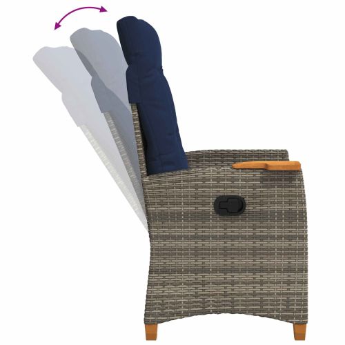 Регулируем стол с плоча за чай 62 x 64 x 112 см полиратан