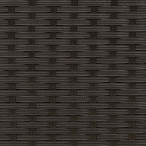 Градински стол 2 pcs Черно 56 x 64 x 94 см Стомана и полиester