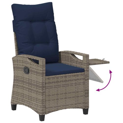 Лежанка за градина 56 x 60 x 112 см стомана