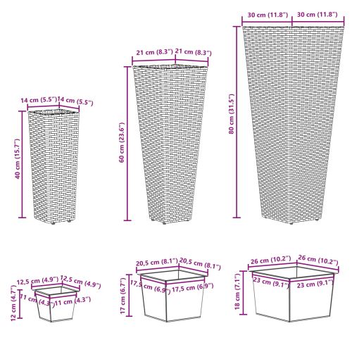 Комплект за открито 3 pcs Метал