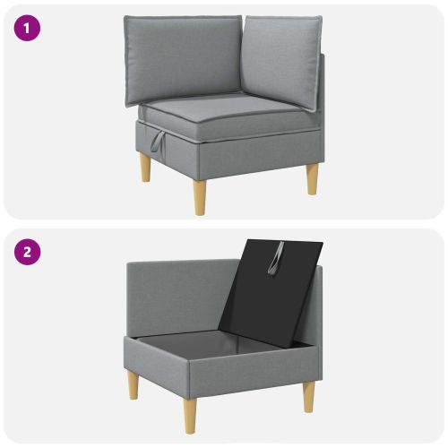 Табуретка с място за съхранение