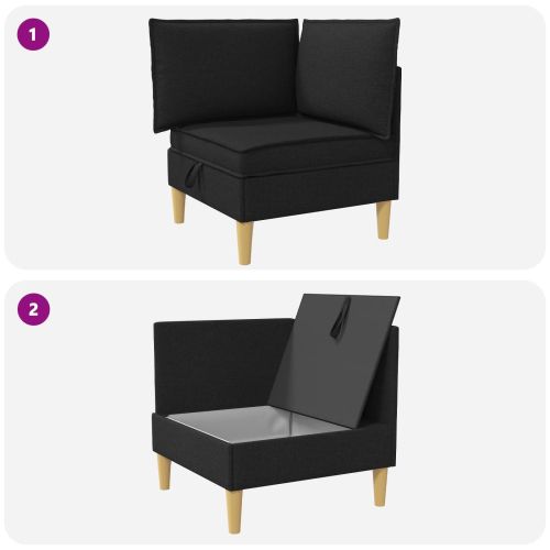 Табуретка с място за съхранение