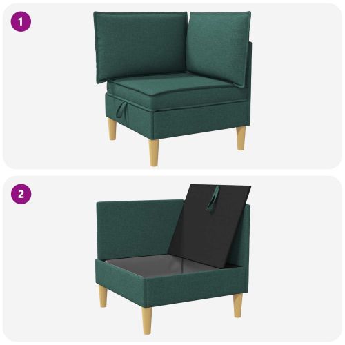 Табуретка с място за съхранение