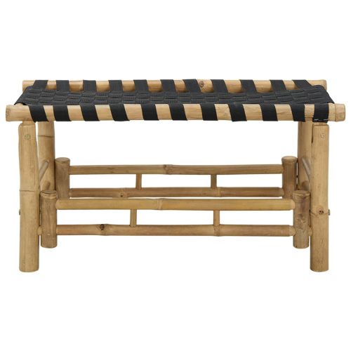 Градинска пейка Естествен 80 x 38 x 40 см Бамбук