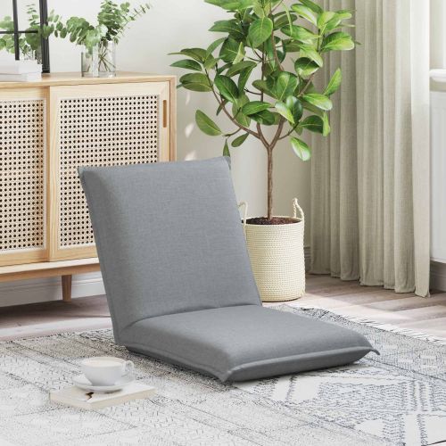 Подово кресло Светлосиво 54 x 64 x 59 см текстил