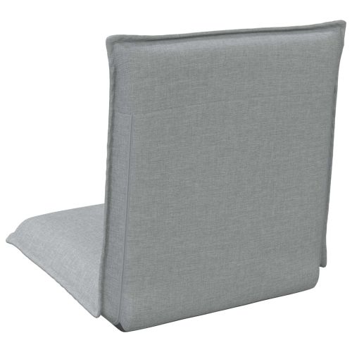 Подово кресло Светлосиво 54 x 64 x 59 см текстил