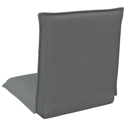 Подово кресло Тъмен сив 54 x 64 x 59 см текстил