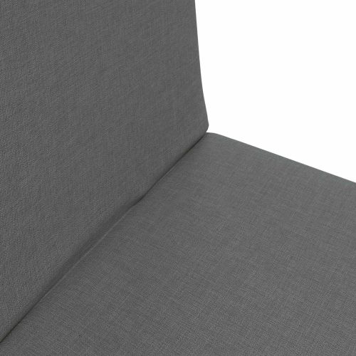 Подово кресло Тъмен сив 54 x 64 x 59 см текстил