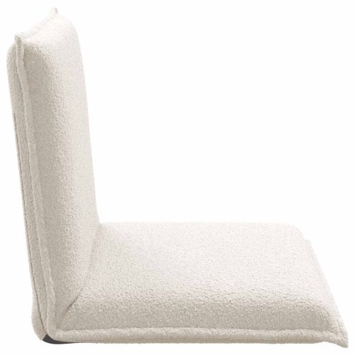 Подово кресло Крем 54 x 64 x 59 см Вълнена тъкан