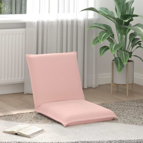 Подово кресло Розово 54 x 64 x 59 см Вълнена тъкан