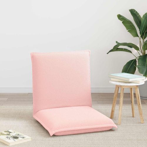 Подово кресло Розово 54 x 64 x 59 см Вълнена тъкан