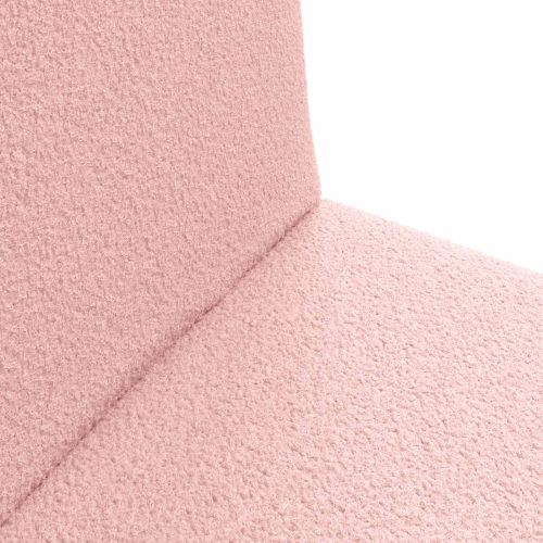 Подово кресло Розово 54 x 64 x 59 см Вълнена тъкан