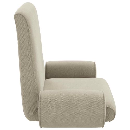 Подово кресло Пясък 68 x 51 x 56 см Гранчест велур