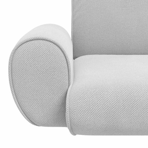 Подово кресло Светлосиво 68 x 51 x 56 см Гранчест велур