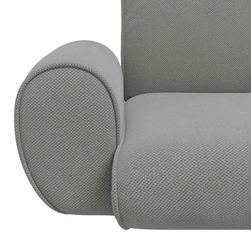 Подово кресло Тъмен сив 68 x 51 x 56 см Гранчест велур