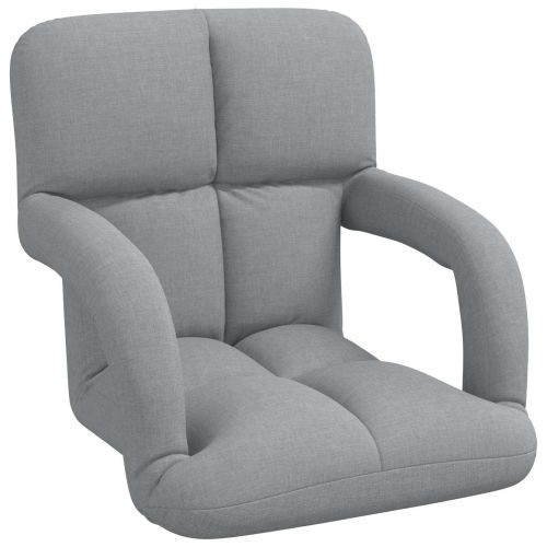 Регулируем подов стол Светлосиво 58 x 62 x 58 см Текстил